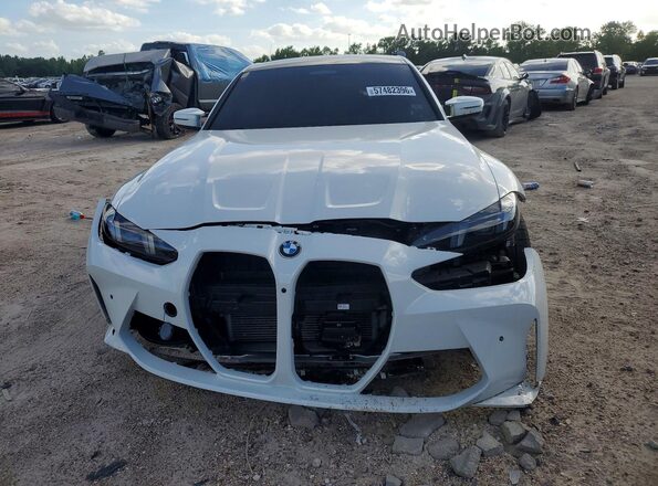 WBS33HJ02TFW13233 2026 BMW M3 White Դիմացի տեսք