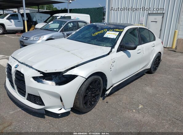 WBS33HJ03SFU09314 2025 BMW M3 Белый Вид спереди
