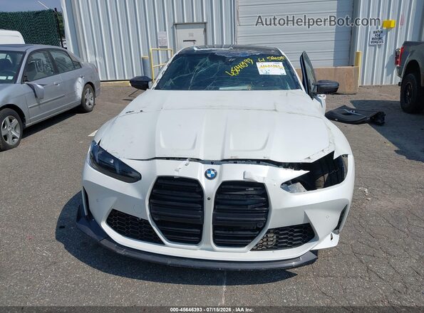 WBS33HJ03SFU09314 2025 BMW M3 Белый Вид задней части салона
