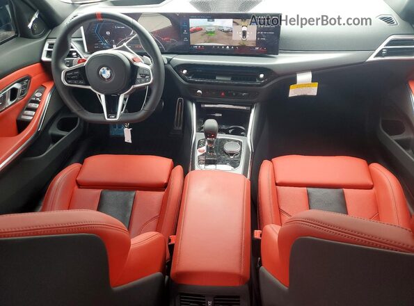 WBS33HJ04TFV51558 2026 BMW M3 White Вид панелі приладів