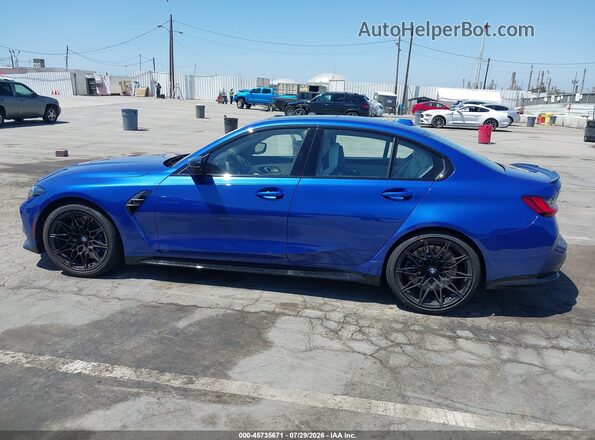 WBS33HJ07VFW87847 2027 BMW BMW M3 COMPETITION Blue 360 interior view