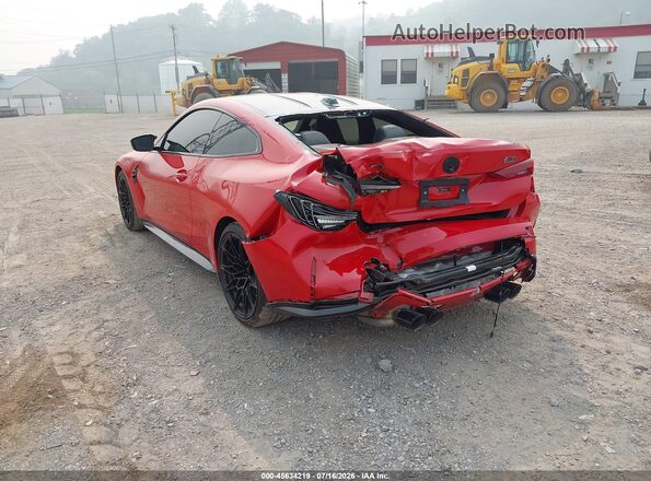 WBS33HK09TCW64356 2026 BMW M4 Orange Rear left