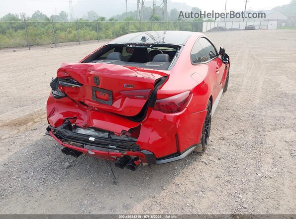 WBS33HK09TCW64356 2026 BMW M4 Orange Rear right