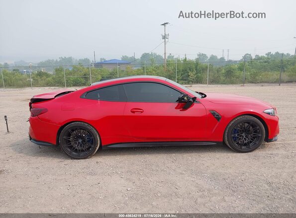 WBS33HK09TCW64356 2026 BMW M4 Orange Rear interior view