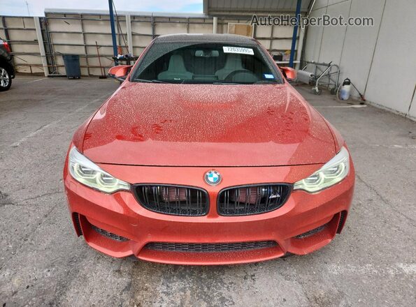 WBS3R9C50GK335667 2016 BMW M4 Оранжевый Вид спереди