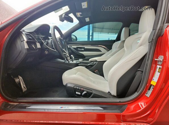 WBS3R9C50GK335667 2016 BMW M4 Оранжевый Вид салона спереди