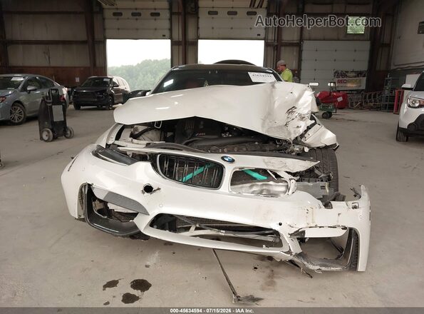 WBS3R9C52HK709083 2017 BMW M4 White Rear interior view