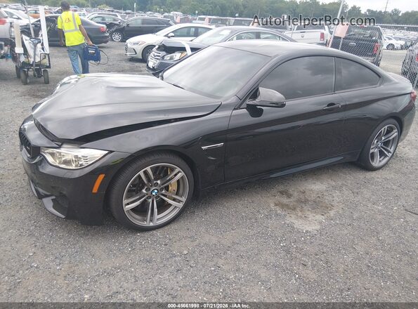 WBS3R9C53GK336750 2016 BMW M4 Black Front left