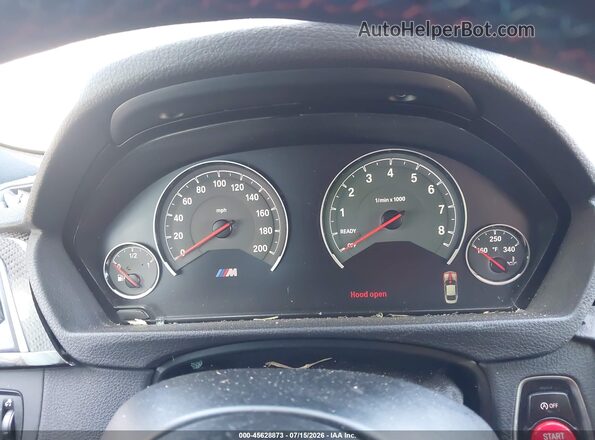 WBS3R9C56GK337651 2016 BMW M4 White Հետևի նստատեղերի տեսք