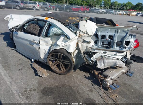 WBS3R9C56GK337651 2016 BMW M4 White Հետևի ձախ
