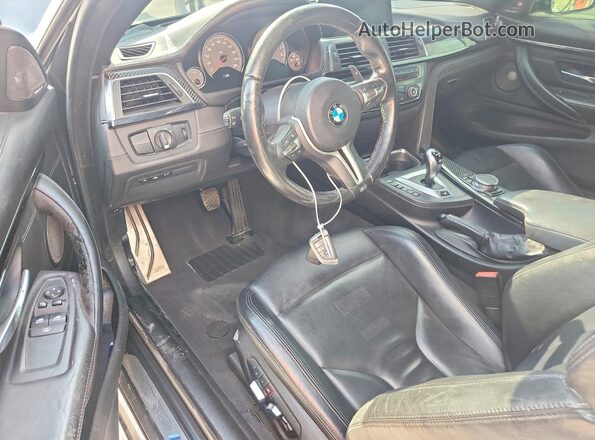 WBS3R9C58GK338414 2016 BMW M4 Black Առջևի վահանակի տեսք