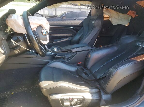 WBS3R9C59GK335893 2016 BMW M4 Gray Front interior view