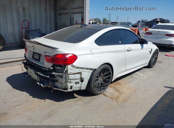 WBS3R9C59GK336848 2016 BMW M4 Белый Задняя правая четверть