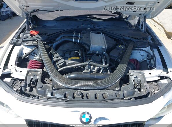 WBS3R9C59GK336848 2016 BMW M4 Белый Вид сзади