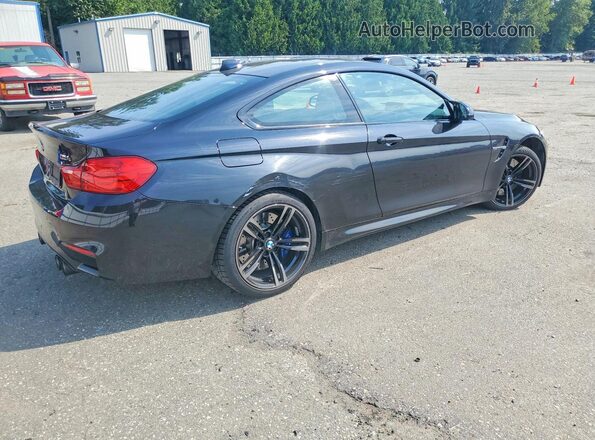 WBS3R9C59GK337157 2016 BMW M4 Black Задня права чверть