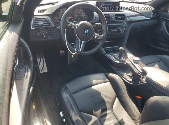 WBS3R9C59GK337157 2016 BMW M4 Black Вид панелі приладів