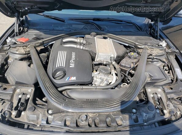 WBS3R9C59GK337157 2016 BMW M4 Black Вид задньої частини салону