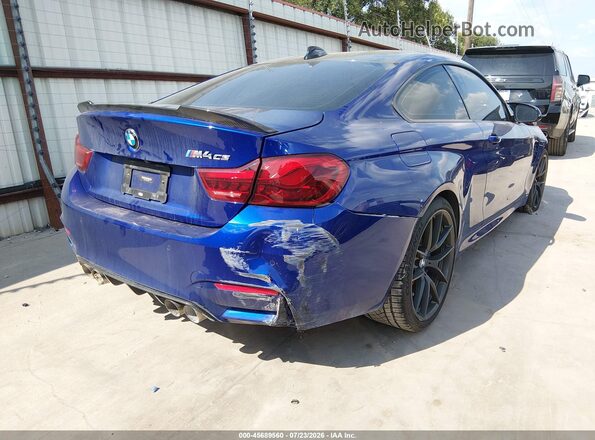 WBS3S7C08LFH07825 2020 BMW M4 Dark Blue Rear right