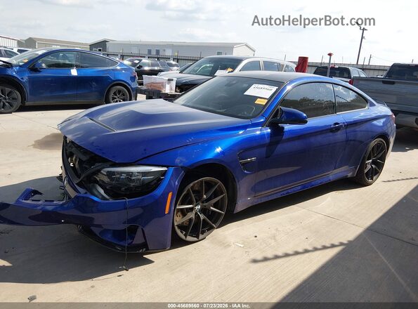 WBS3S7C08LFH07825 2020 BMW M4 Dark Blue 360 interior view