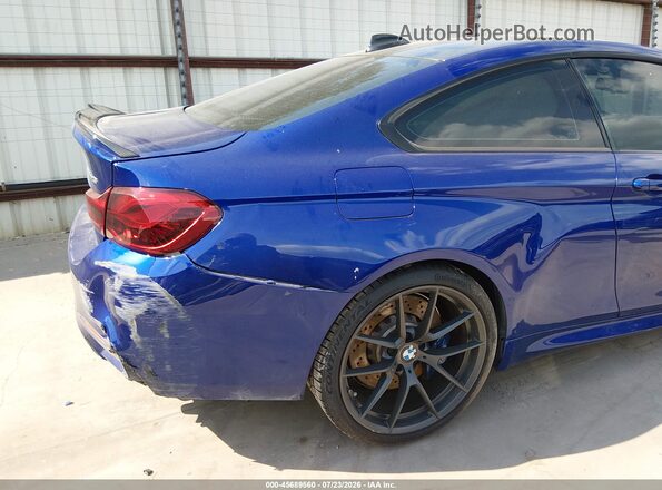 WBS3S7C08LFH07825 2020 BMW M4 Dark Blue 