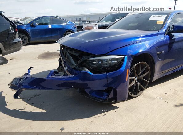WBS3S7C08LFH07825 2020 BMW M4 Dark Blue 