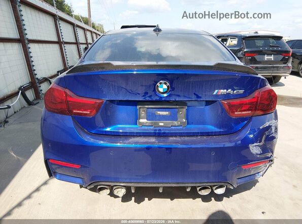 WBS3S7C08LFH07825 2020 BMW M4 Dark Blue 