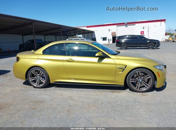 WBS3U9C52GP970052 2016 BMW M4 Yellow Панорамний вид салону 360°