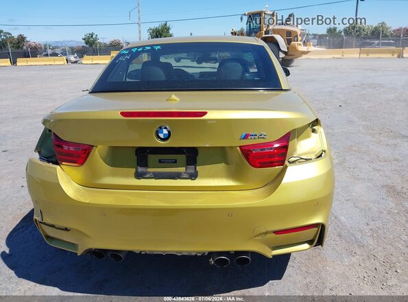 WBS3U9C52GP970052 2016 BMW M4 Yellow 