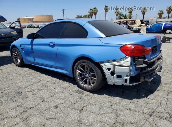 WBS3U9C55GP970157 2016 BMW M4 Blue Задня ліва чверть