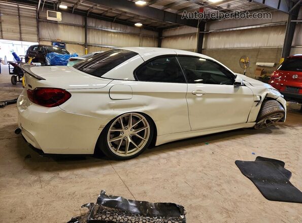 WBS3U9C55GP970370 2016 BMW M4 White Հետևի աջ