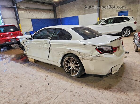 WBS3U9C55GP970370 2016 BMW M4 White Հետևի ձախ