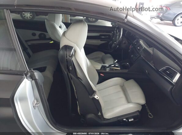 WBS3U9C59GP968623 2016 BMW M4 Черный Вид салона спереди