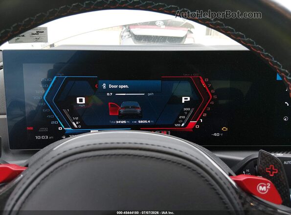 WBS43AY00PFR18060 2023 BMW M3 Серый Вид задних сидений
