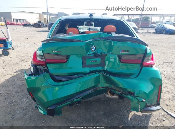 WBS43AY02RFT00371 2024 BMW M3 Зеленый 
