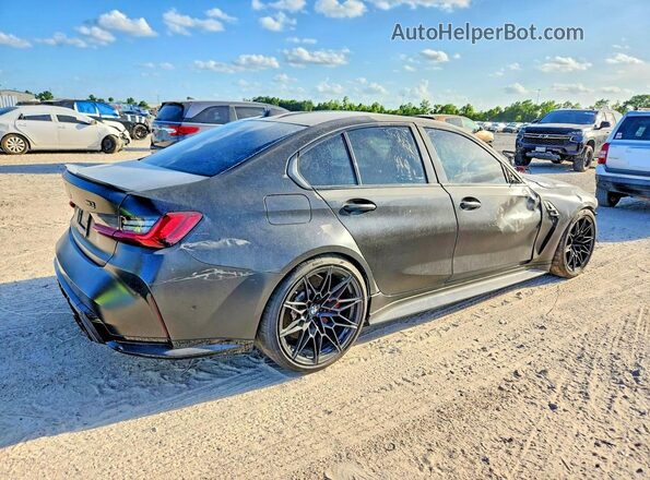WBS43AY04RFR67054 2024 BMW M3 Black Tył prawy