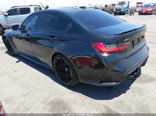 WBS43AY06PFN57546 2023 BMW M3 Черный Задняя левая четверть