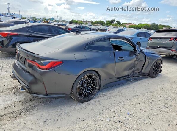 WBS43AZ00RCP53310 2024 BMW M4 Gray Задня права чверть