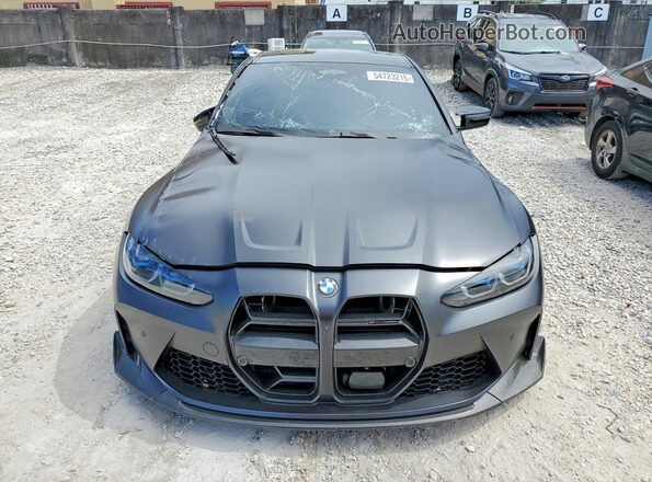 WBS43AZ00RCP53310 2024 BMW M4 Gray Вид спереду