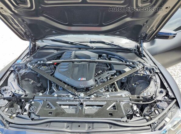 WBS43AZ00RCP53310 2024 BMW M4 Gray Вид задньої частини салону