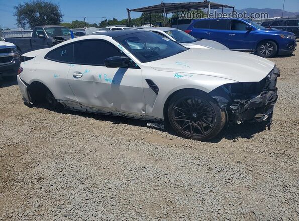 WBS43AZ02RCP51042 2024 BMW M4 White Delantero derecho