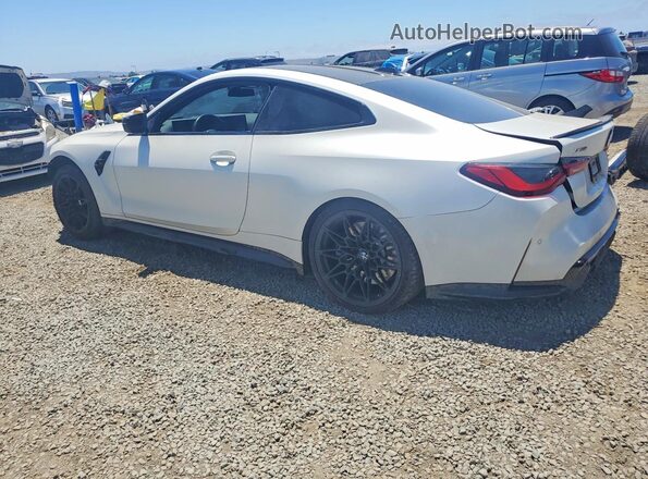 WBS43AZ02RCP51042 2024 BMW M4 White Trasero izquierdo