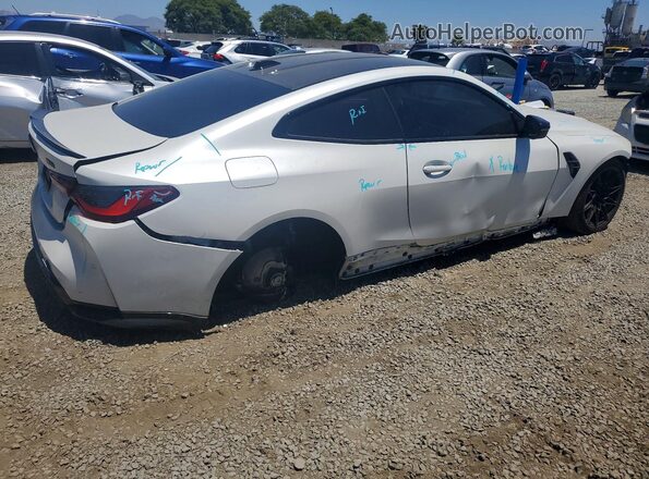 WBS43AZ02RCP51042 2024 BMW M4 White Trasero derecho