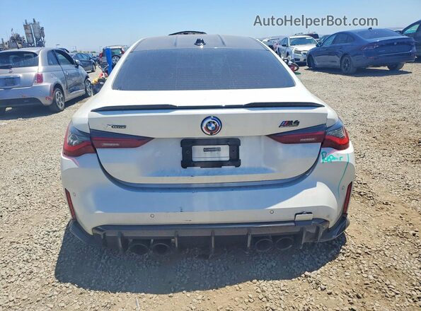 WBS43AZ02RCP51042 2024 BMW M4 White Vista trasera