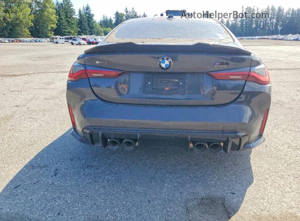 WBS43AZ04RCP71440 2024 BMW M4 Gray Vista trasera