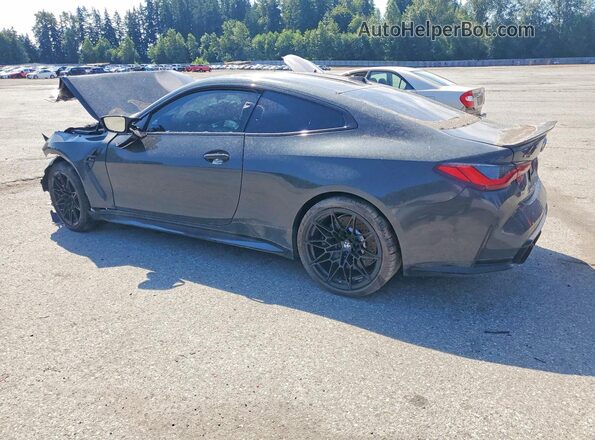 WBS43AZ04RCP71440 2024 BMW M4 Gray Trasero izquierdo