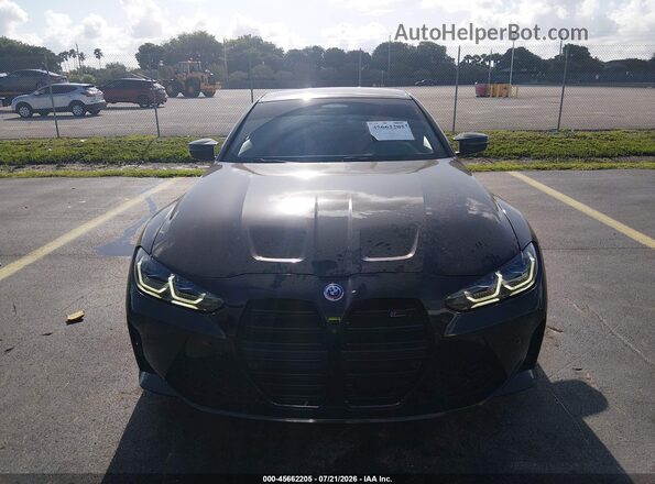 WBS43AZ05PCM25152 2023 BMW M4 Black Вид спереду