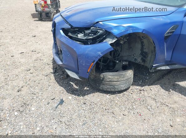 WBS43AZ06PCL38909 2023 BMW M4 Синий Вид спереди