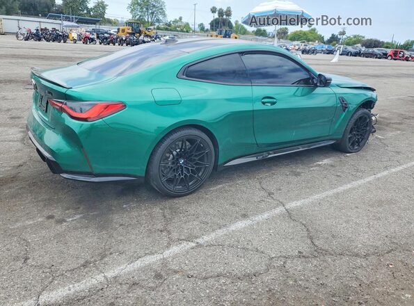 WBS43AZ09RCP75094 2024 BMW M4 Зеленый Задняя правая четверть