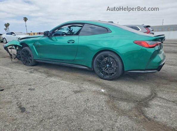 WBS43AZ09RCP75094 2024 BMW M4 Зеленый Задняя левая четверть