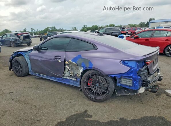 WBS43AZ0XRCP62340 2024 BMW M4 Purple Tył lewy